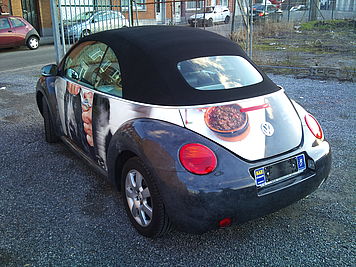 Apollo Communications - Lettrage de véhicule d'entreprise