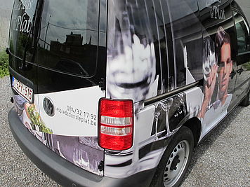 Apollo Communications - Lettrage de véhicule d'entreprise